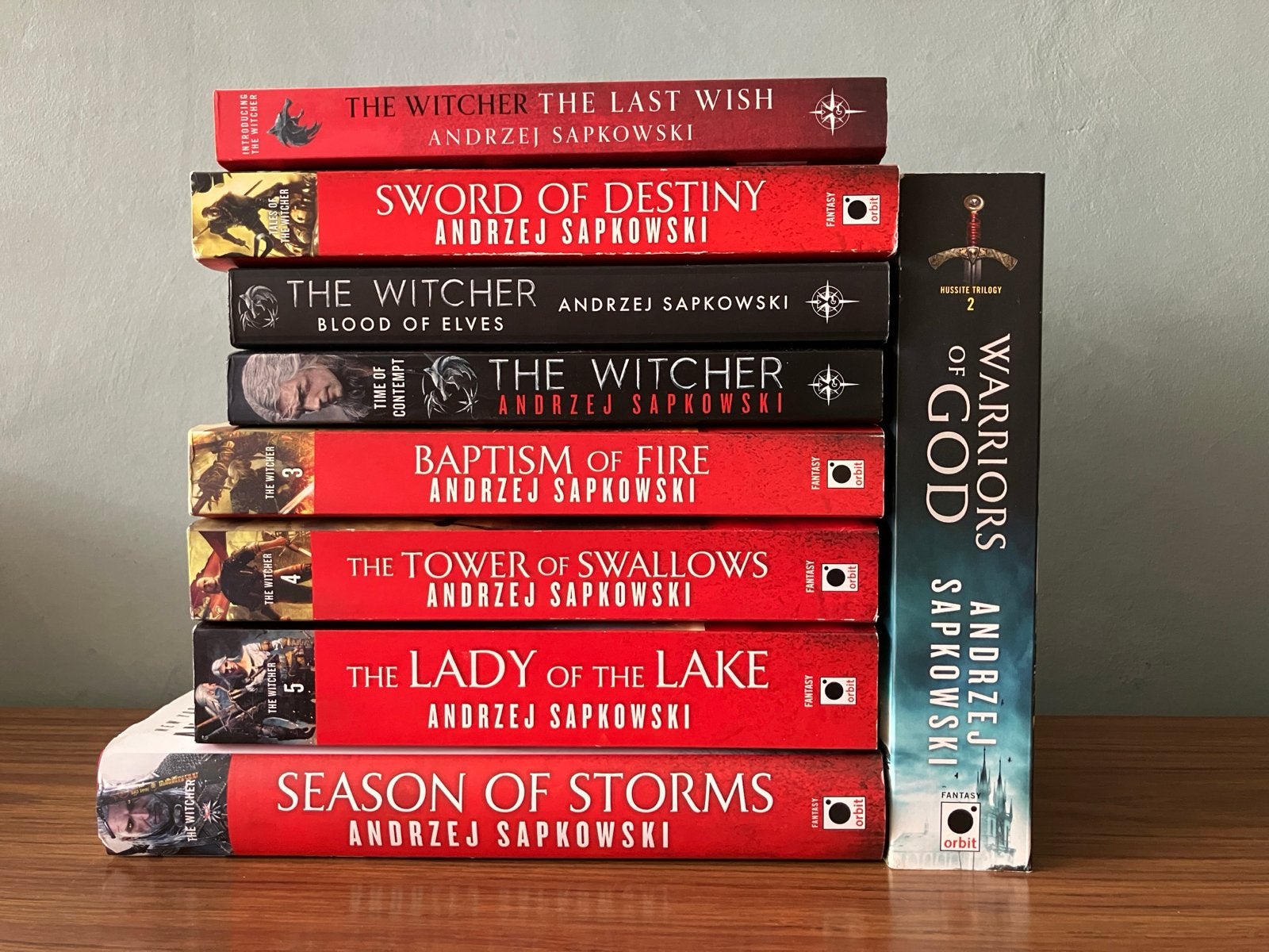The Witcher Saga (EN) & Warriors of God - Andrzej Sapkowski, Ophalen of Verzenden, Zo goed als nieuw