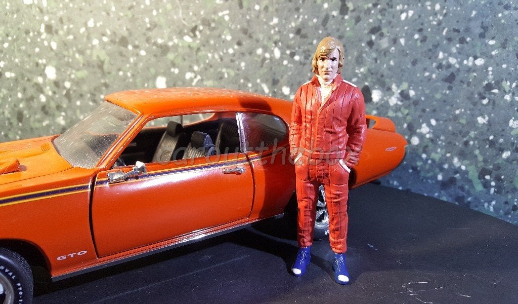 Diorama figuur racing Legends 70s A 1:18 Amer. diorama AD324, Verzenden, Nieuw, Auto, Overige merken