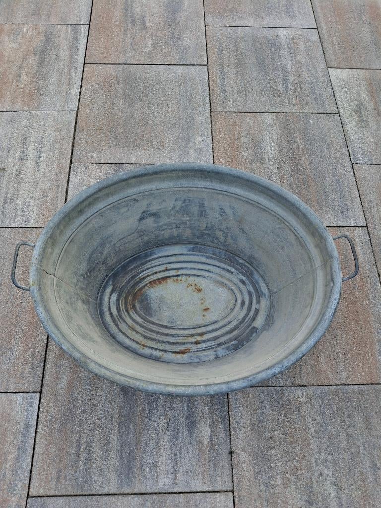 Zinken teil, Tuin en Terras, Ophalen, Gebruikt, Metaal, Tuin
