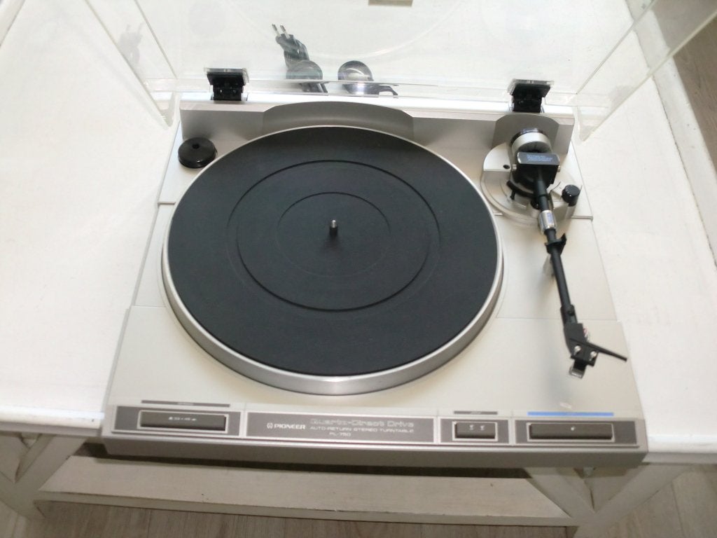Pioneer PL-750 Direct-Drive Turntable onderhoud gehad., Ophalen of Verzenden, Zo goed als nieuw, Platenspeler, Pioneer