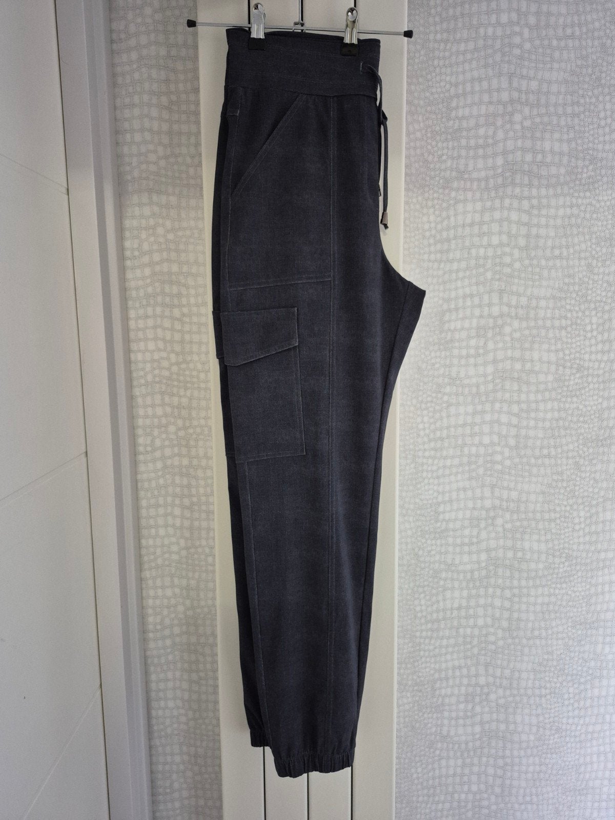 Grey jeans cargo van Mi Piace - Maat XL, Kleding | Dames, Mi Piace, Maat 46/48 (XL) of groter, Ophalen of Verzenden, Zo goed als nieuw