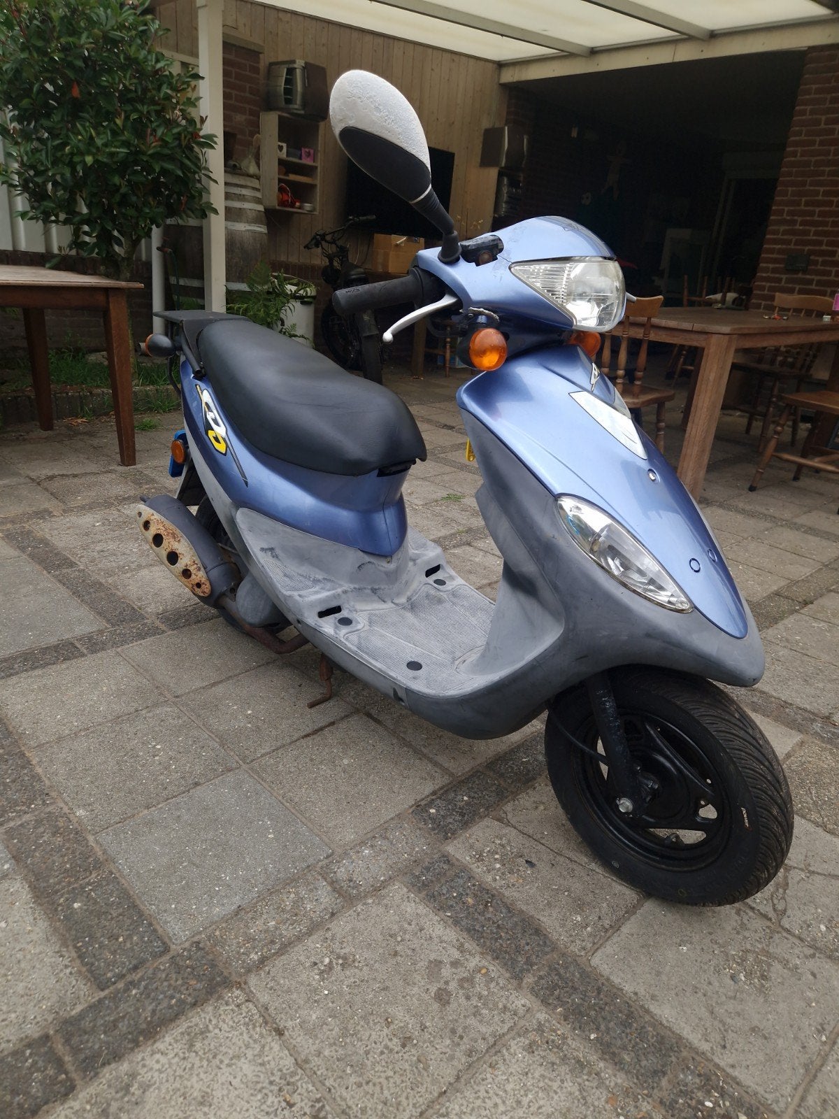 SYM Scooter FT05W - Blauw/Grijs - Gebruikt, Ophalen, Gebruikt, SYM, 49 cc