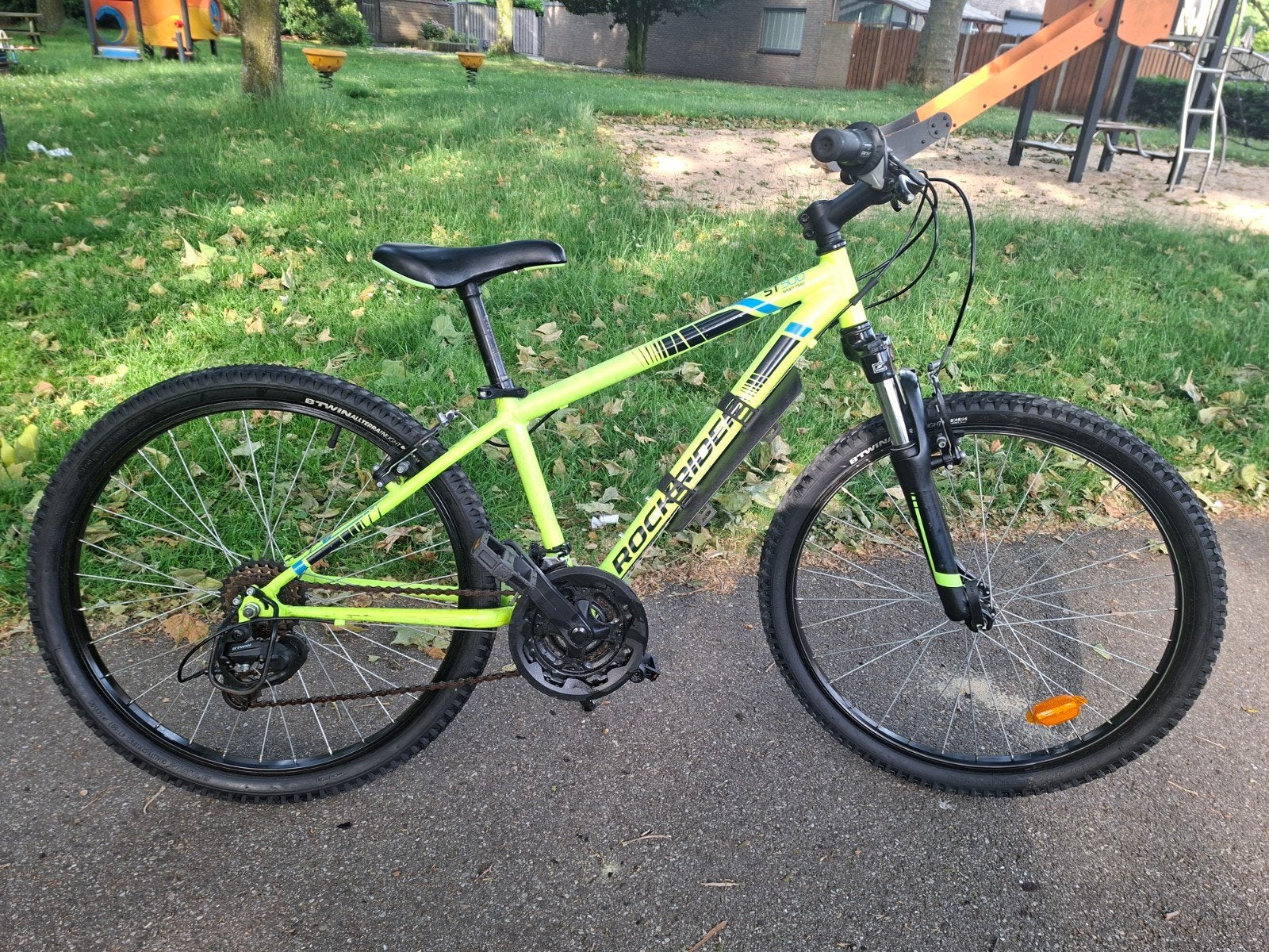 Groene rockrider 24 inch, Fietsen en Brommers, Minder dan 45 cm, Ophalen of Verzenden, Zo goed als nieuw, Overige merken