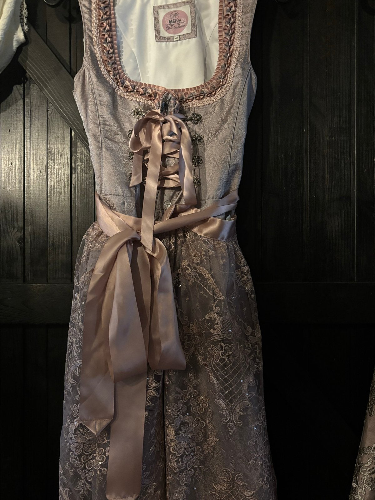 MarJo Glow Collection Dirndl Maat 40, Maat 38/40 (M), Ophalen of Verzenden, Zo goed als nieuw, Roze