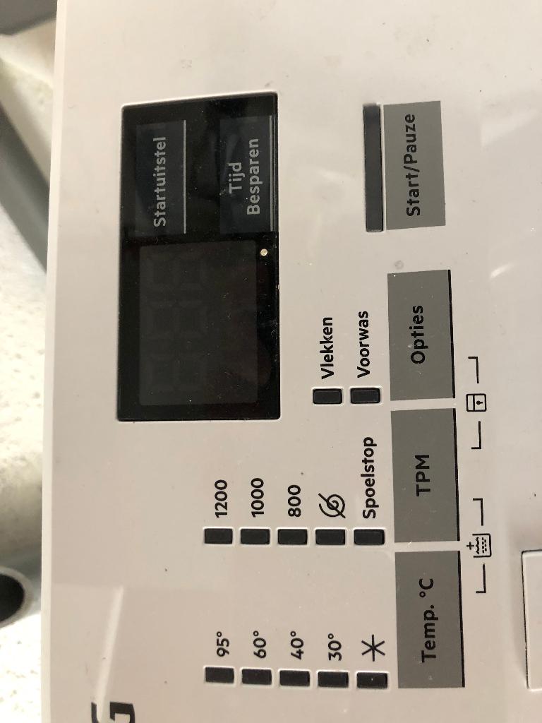 wasmachine, Witgoed en Apparatuur, Wasmachines, Ophalen, 1200 tot 1600 toeren, 4 tot 6 kg, Bovenlader