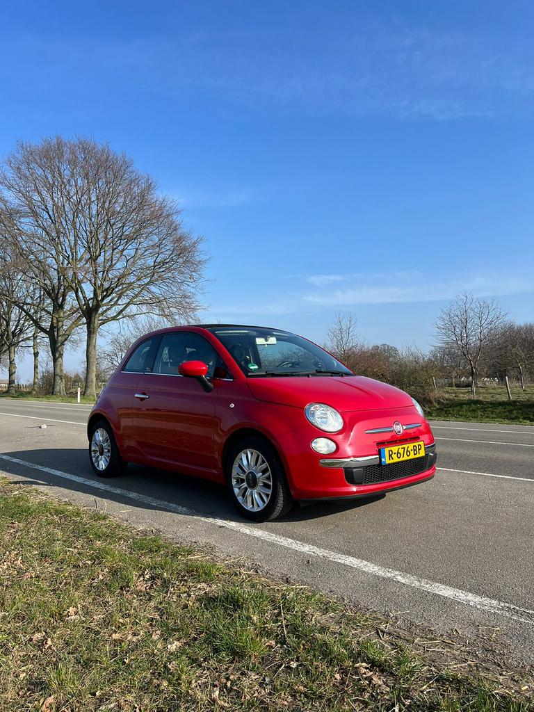 Fiat 500 Cabrio, Voorwielaandrijving, Stof, 4 cilinders, Cabriolet