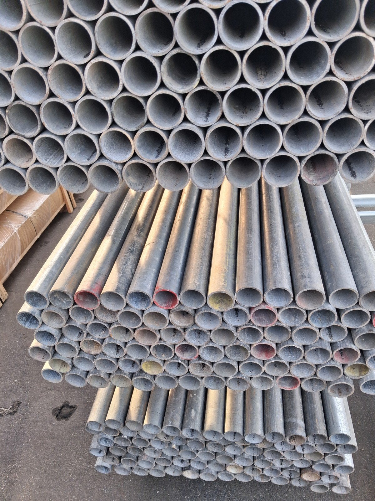 steigerklemmen steigerbuizen, Doe-het-zelf en Verbouw, Metalen, Ophalen, Gebruikt