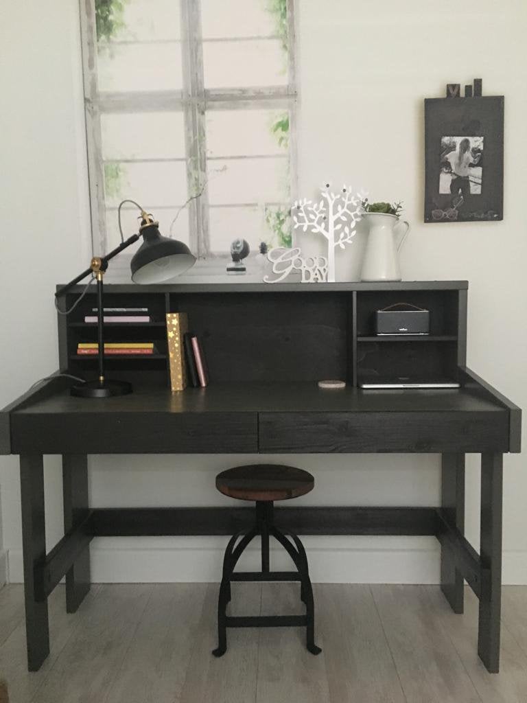 Woood - Derk - Bureau - Forrest Charcoal, Ophalen, Groen, Gebruikt, Schoolbureau