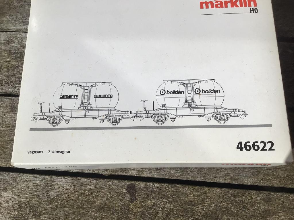 Marklin silowagenset 46622, Wisselstroom, Ophalen of Verzenden, Märklin, Nieuw