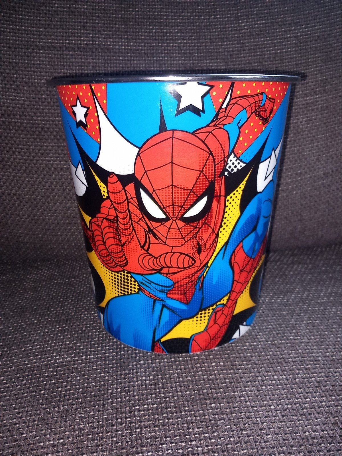 Spiderman Prullenbak - Leuk voor de kinderkamer!, Ophalen of Verzenden, Gebruikt, Jongen