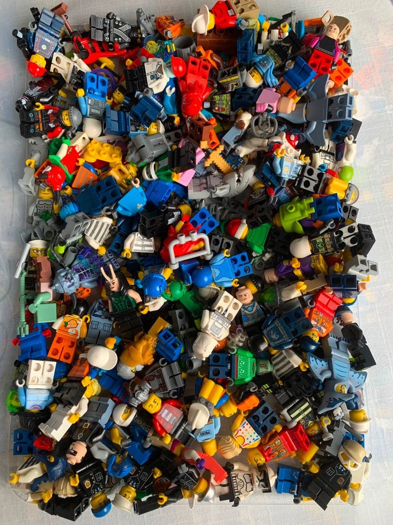 Mega collectie Lego minifiguren: meer dan 130!, Gebruikt, Lego, Ophalen of Verzenden, Minifiguur
