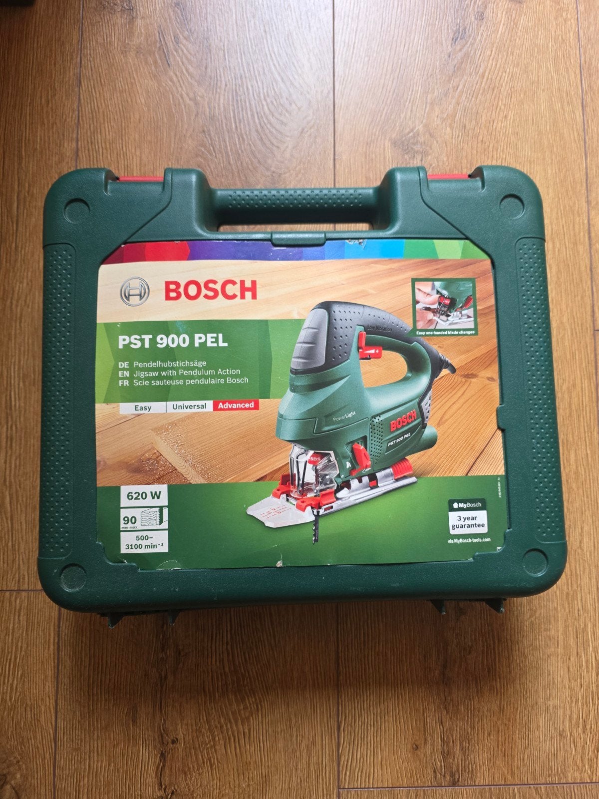 Bosch PST 900 PEL Decoupeerzaag, Gebruikt, 600 tot 1200 watt, Ophalen of Verzenden, Bosch