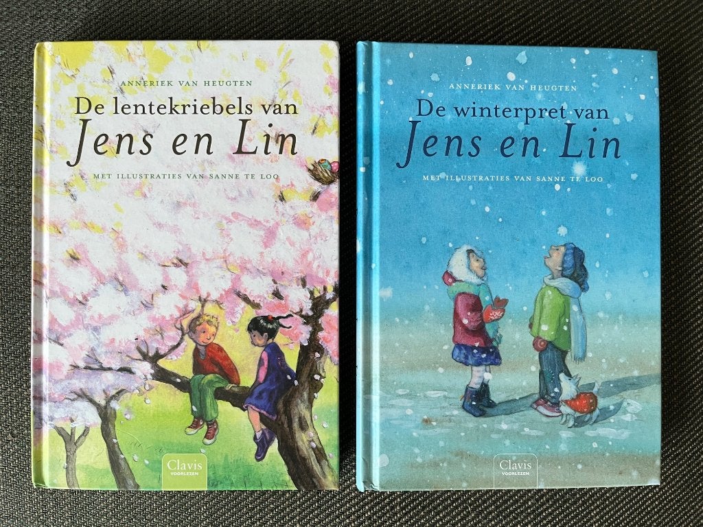Anneriek van Heugten - De lentekriebels van Jens en Lin & .., Boeken, Ophalen of Verzenden, Zo goed als nieuw, 2 x Anneriek van Heugten