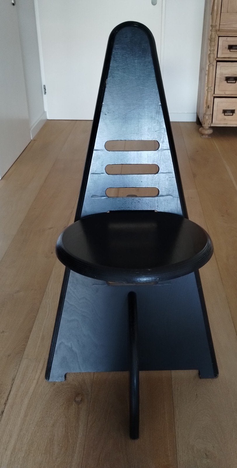 Foto 4 van te koop Lundia minimalistische stoel, jaren 80.