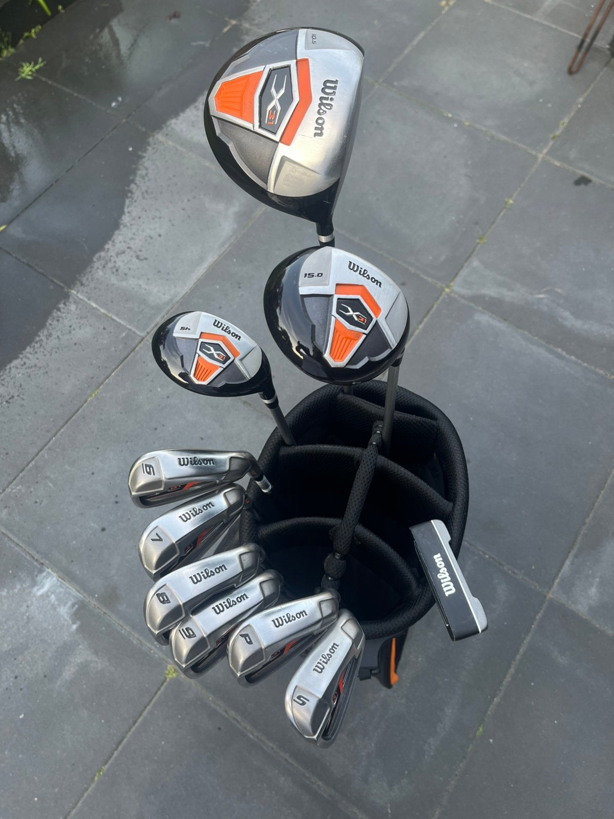 1” inch verlengde Wilson X31 golfset - Klaar voor de baan, Ophalen, Zo goed als nieuw, Set