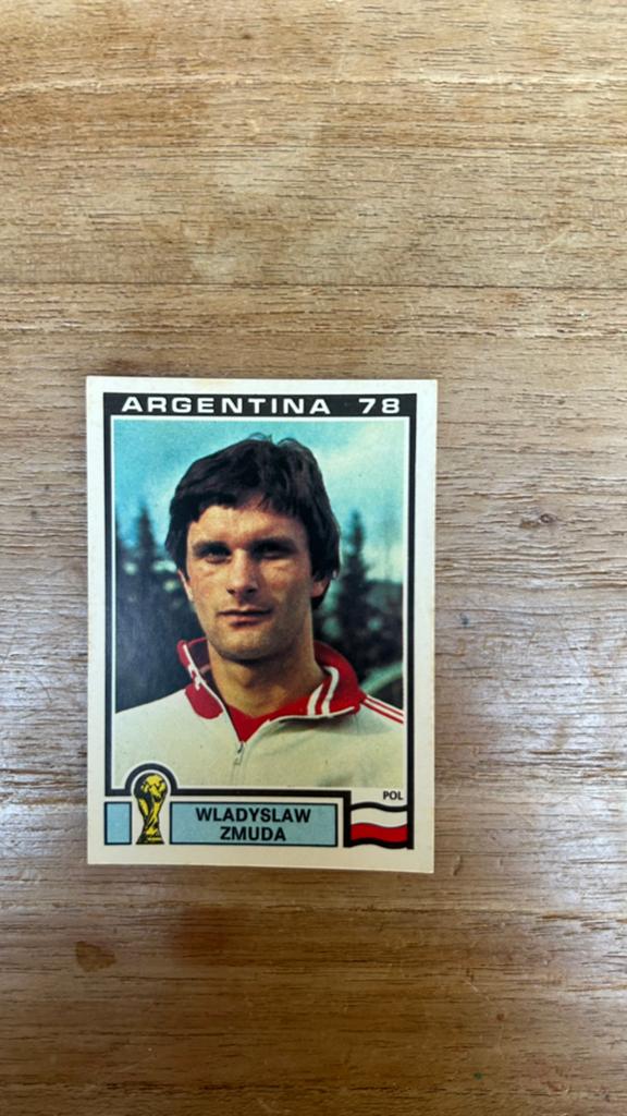 Panini Argentina 78 plaatje Wladyslaw Zmuda WK 78, Verzenden, Zo goed als nieuw, Sticker