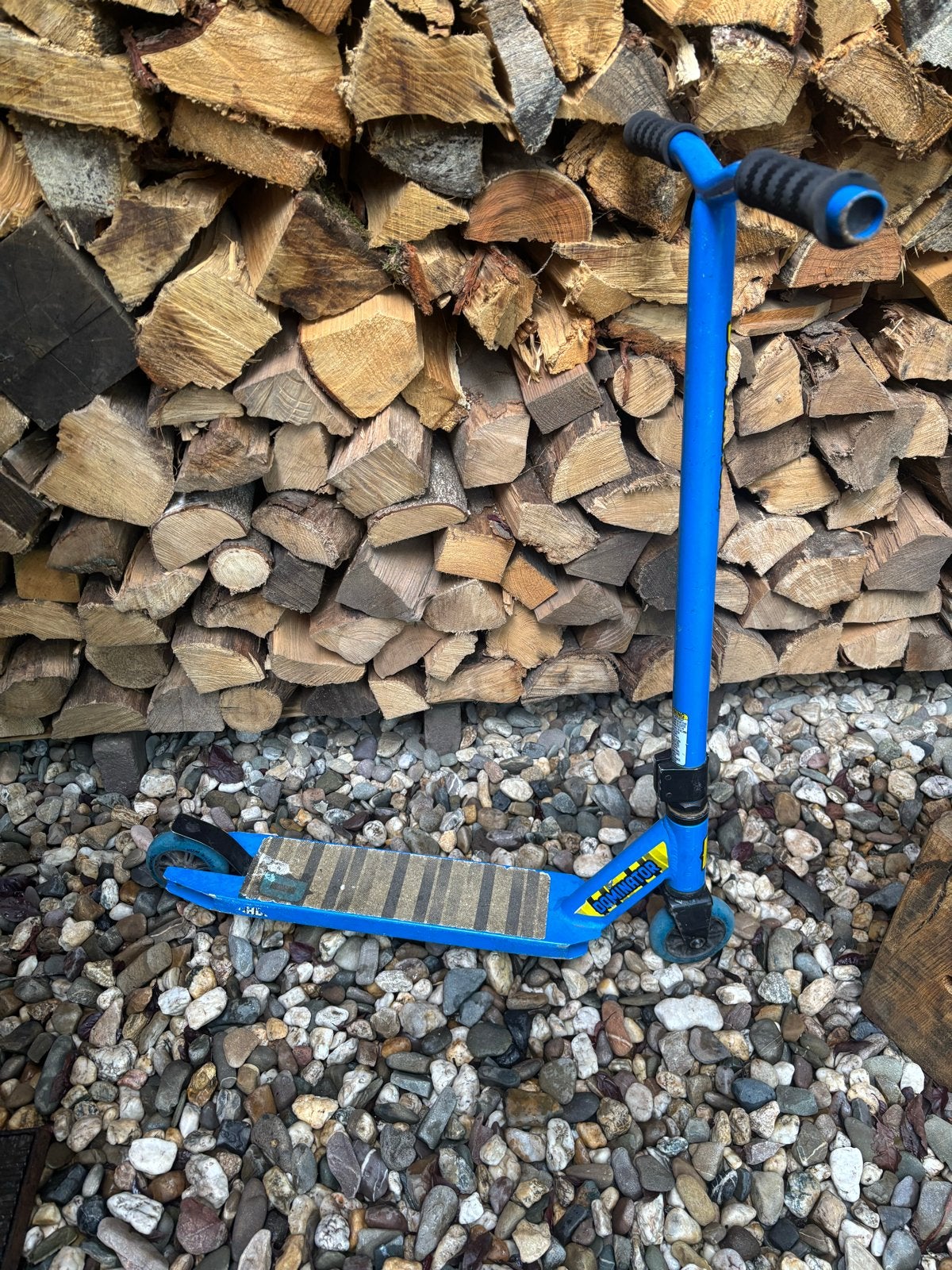 Dominator Stuntstep - Blauw, Gebruikt, Fietsen en Brommers, Ophalen, Gebruikt, Gewone step