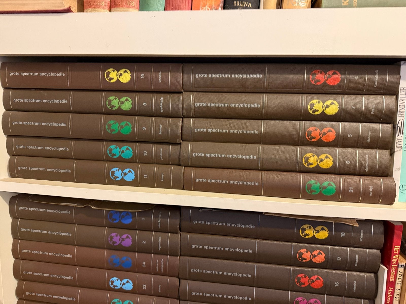 Grote Spectrum Encyclopedie - Deel 1 t/m 24, Boeken, Ophalen, Gelezen, Algemeen, Complete serie