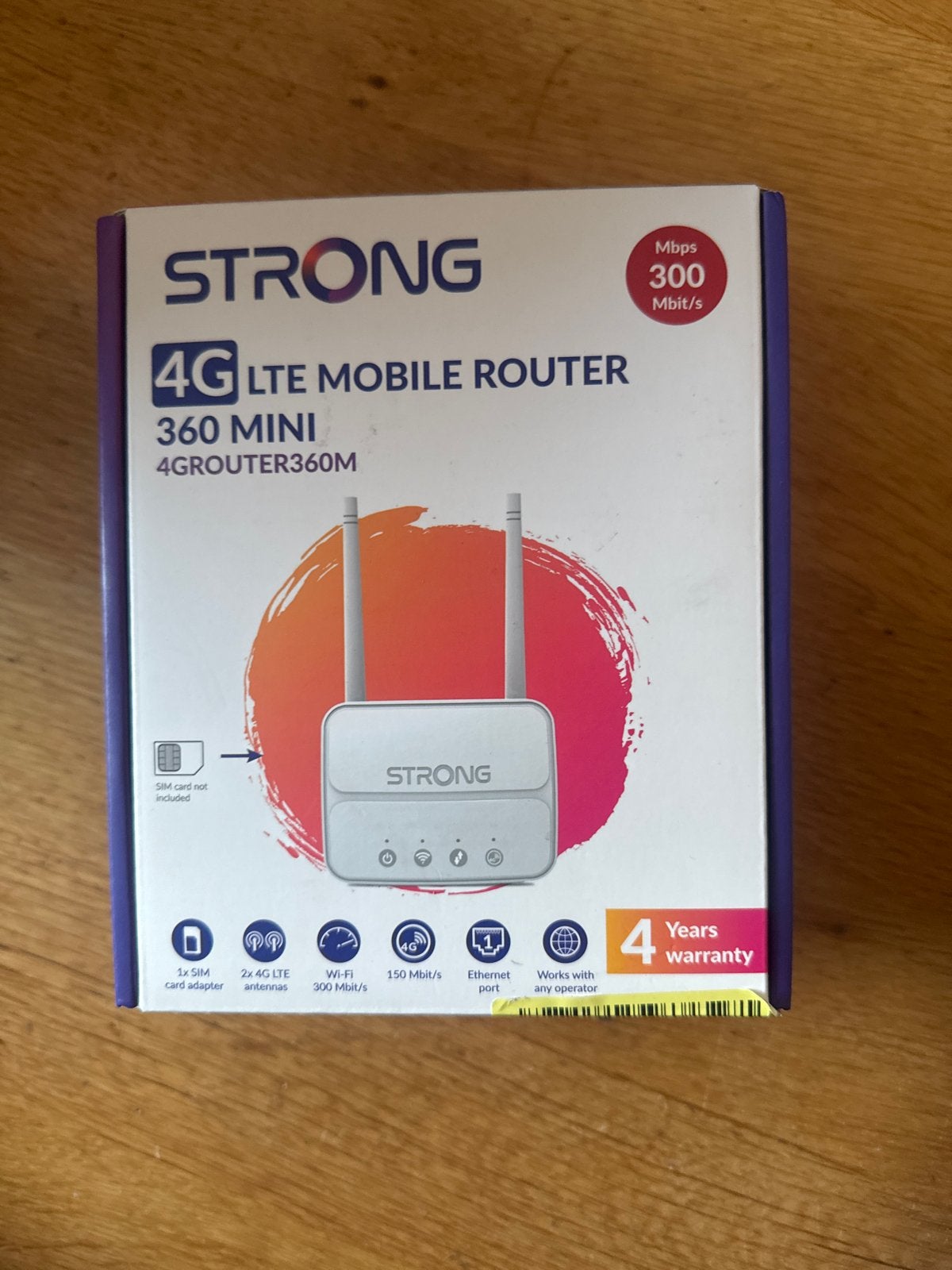 STRONG 4G LTE Mobiele Router 360 Mini - Nieuw in doos, Ophalen of Verzenden, Nieuw, Router