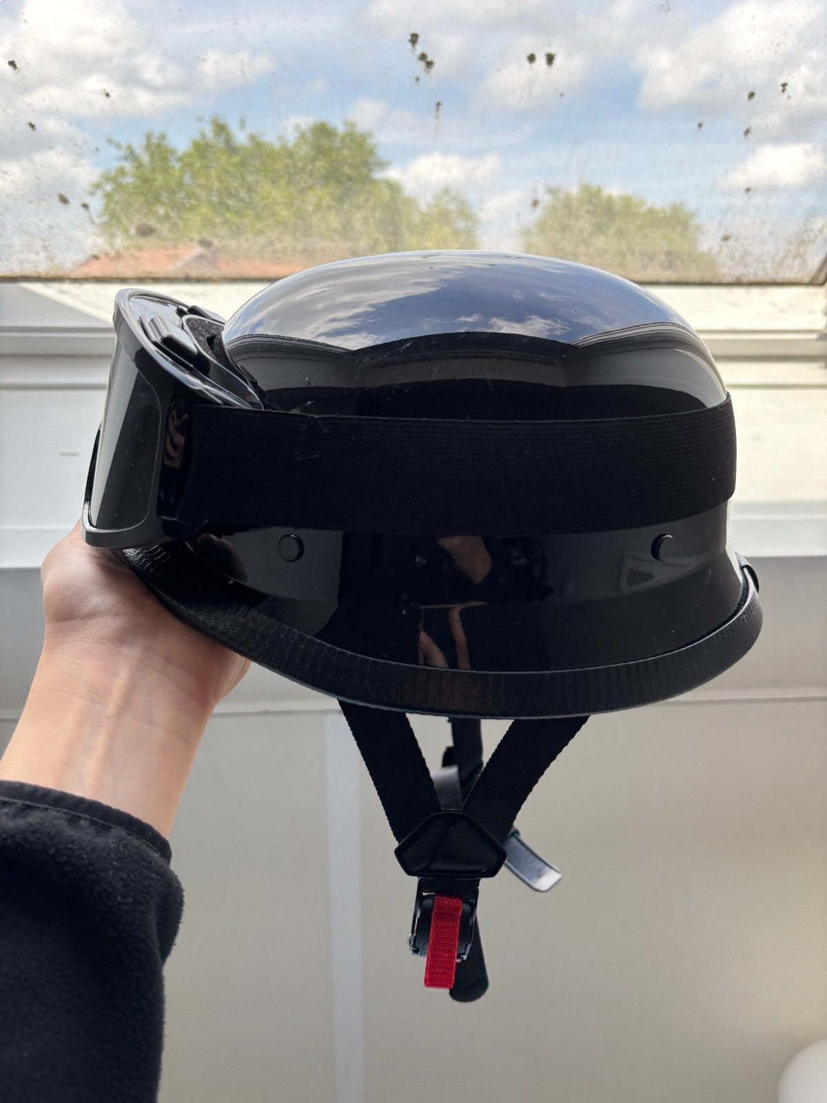 Ww2 helm voor motor/scooter maat M, Overige merken, M, Heren, Jethelm