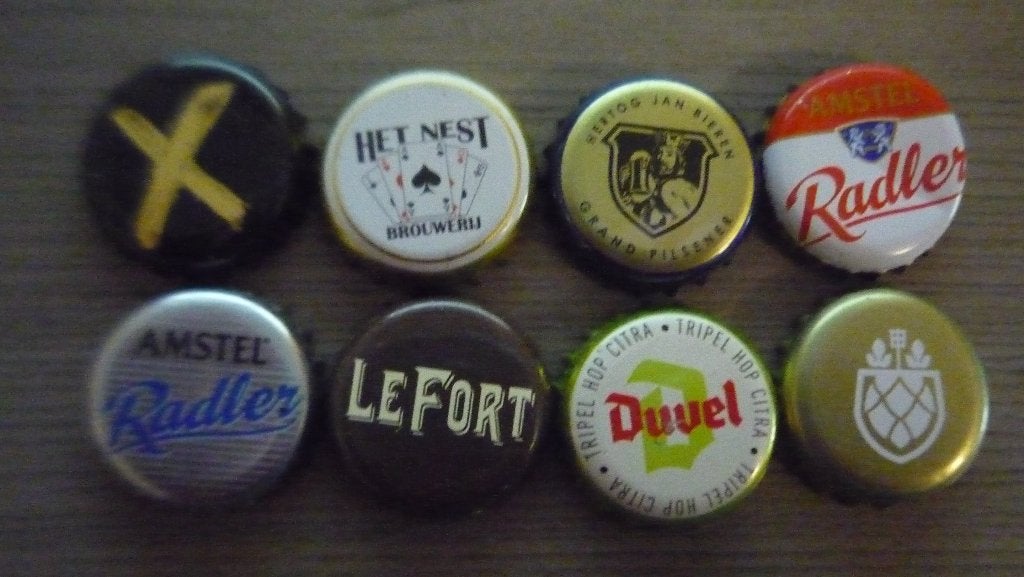 Bierdoppen (4), Ophalen of Verzenden, Gebruikt, Overige typen, Overige merken