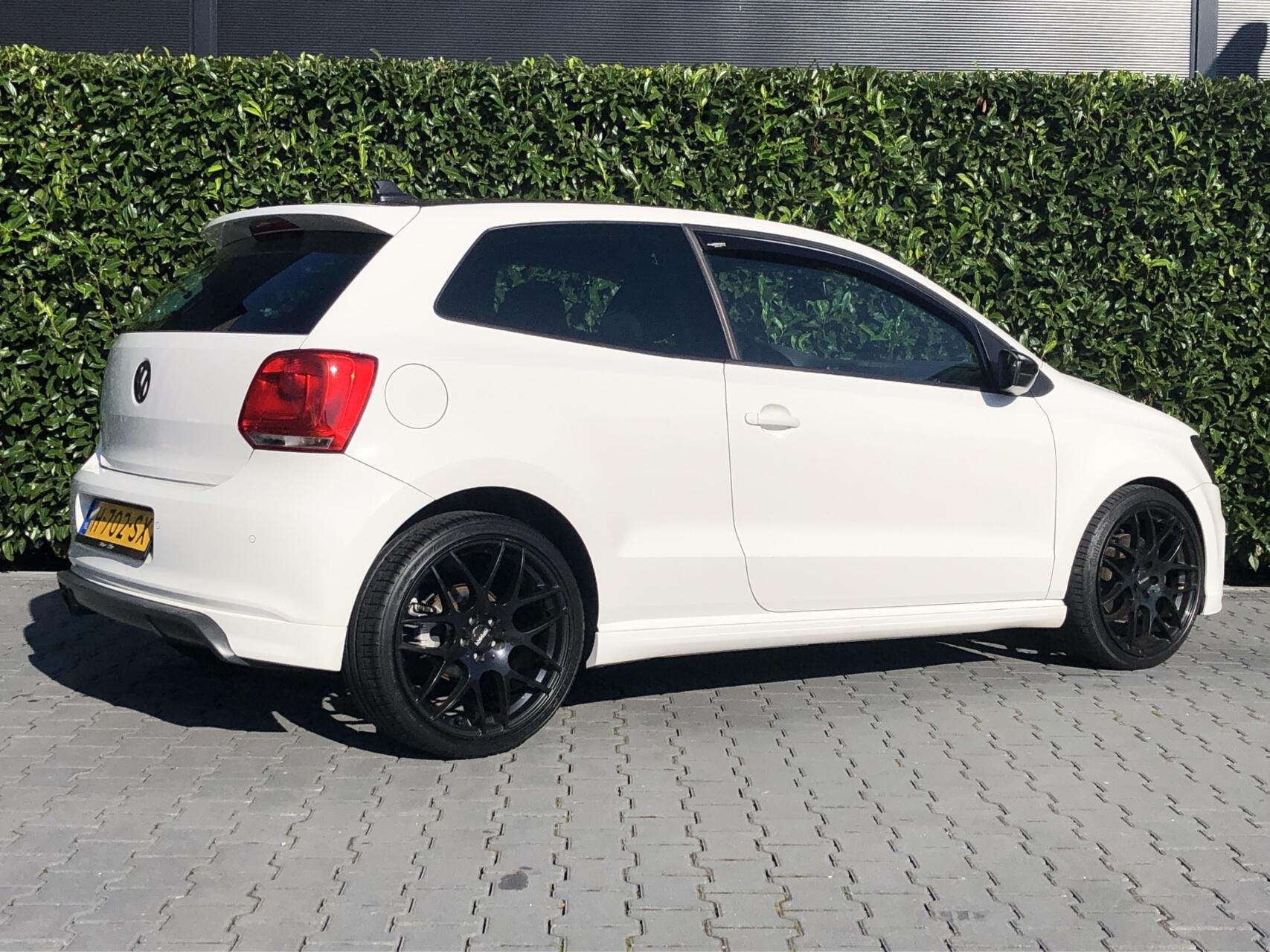 Volkswagen Polo 1.2 TSI R-Line Edition, LED, STOELVERWARMING, Auto's, Voorwielaandrijving, Euro 5, Stof, Wit