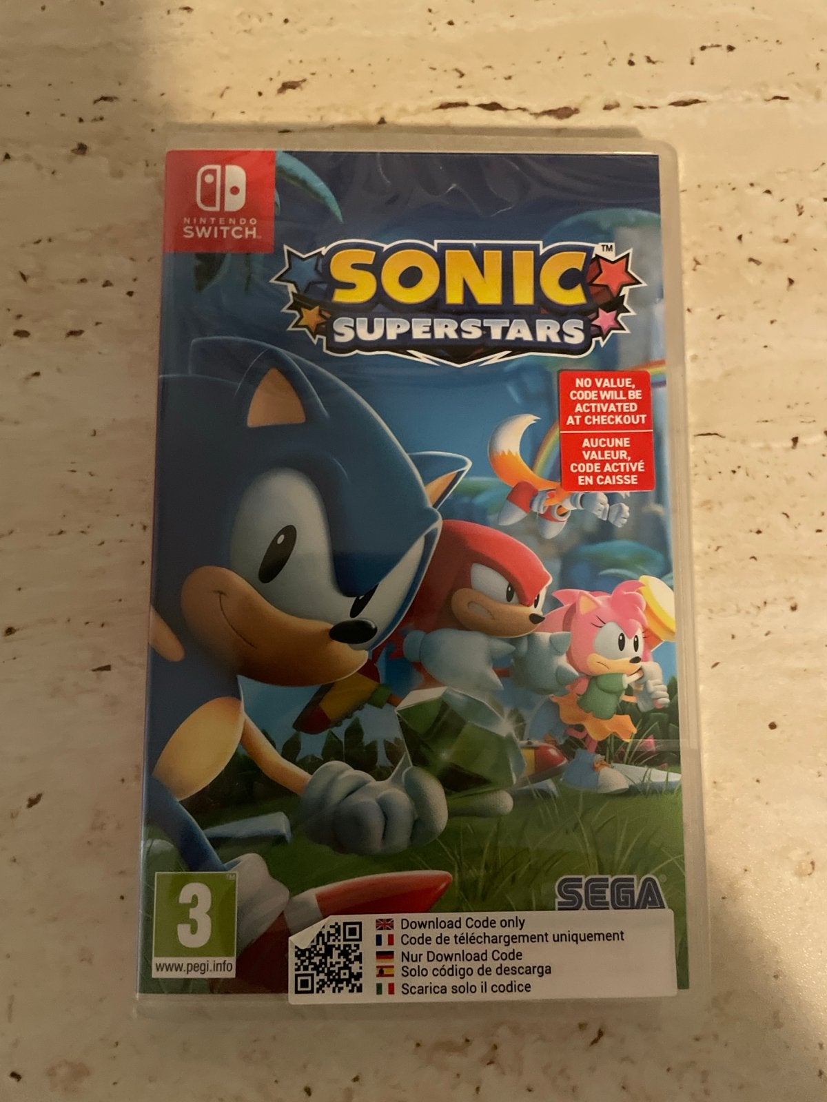 Sonic Superstars - Gezellig en grappig voor het hele gezin, Nieuw, Eén computer, Ophalen of Verzenden, Platform