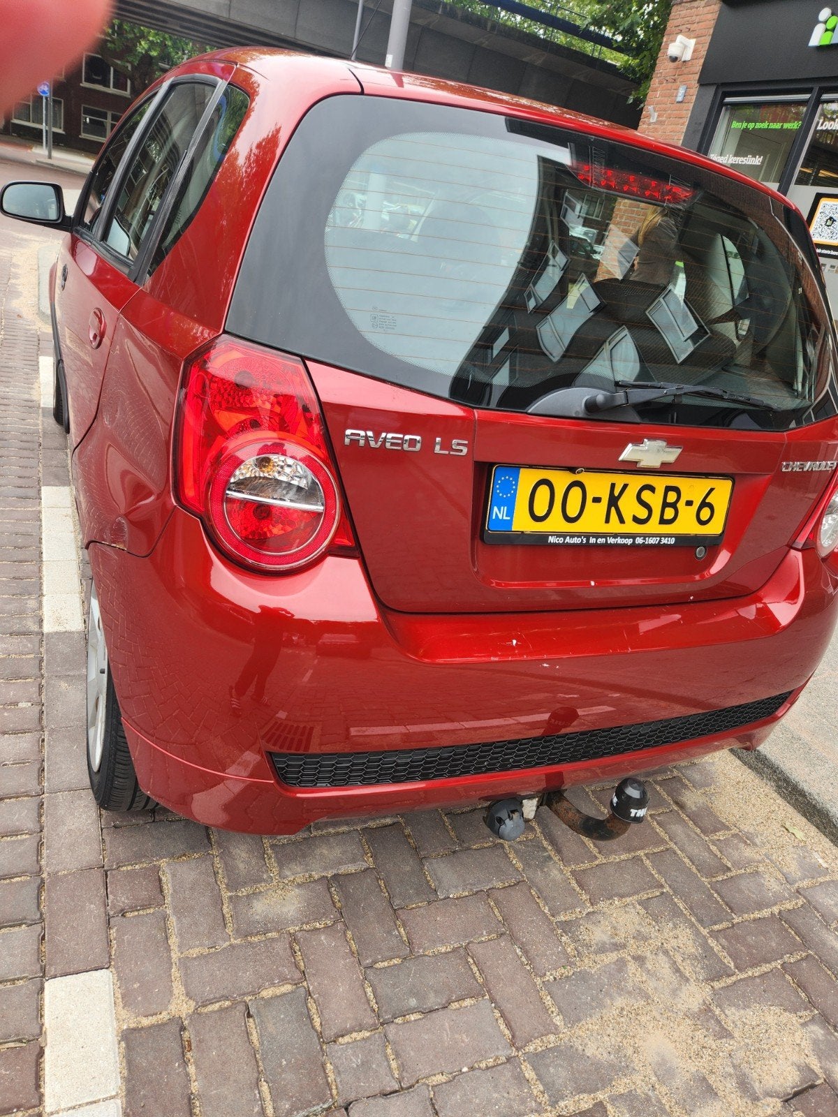 Chevrolet Aveo 1.2 16V 5D 2010 Rood, Auto's, Chevrolet, Voorwielaandrijving, 40 €/maand, Aveo, 4 cilinders