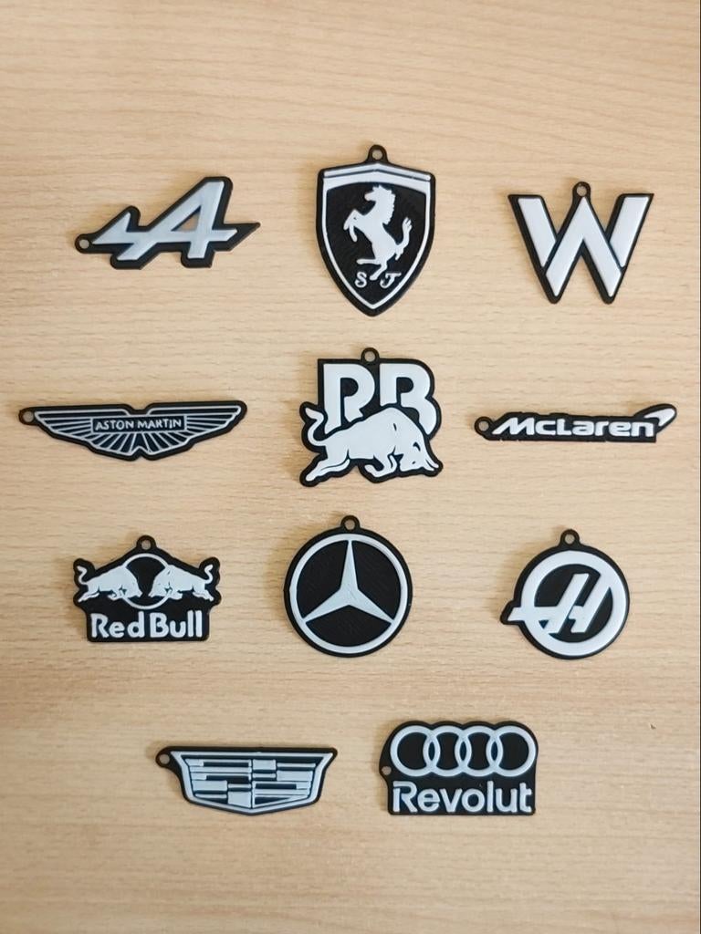 F1 sleutelhangers, Ophalen of Verzenden, Nieuw