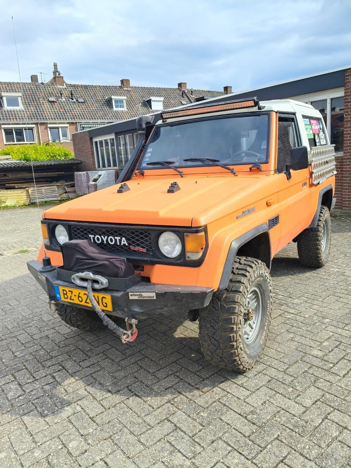 Toyota Landcruiser 3.0 Turbod F/T LX 4WD 1988, Auto's, Cruise Control, 4 cilinders, 100 pk, Origineel Nederlands