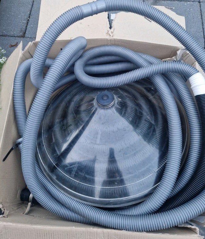 Solar pomp met slangenset voor Intex zwembad - gebruikt, Ophalen, Gebruikt, Verwarming