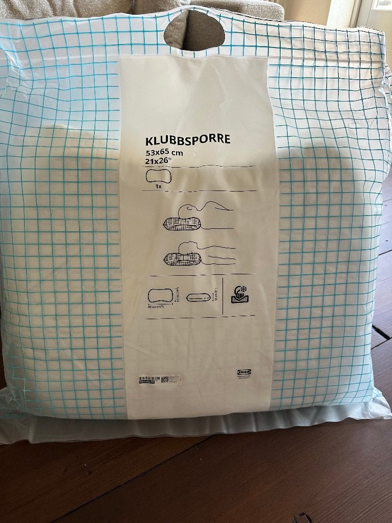 Ikea hoofd kussen, Ophalen, Wasbaar, Wit, IKEA