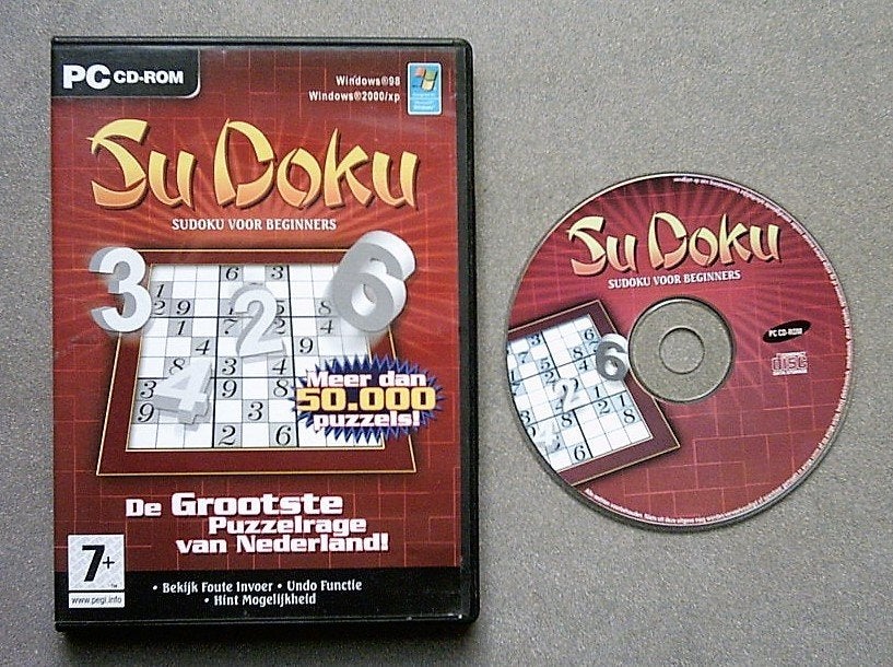 SuDoku voor beginners - 50.000 puzzels! PC game cadeau kado, Puzzel en Educatief, 1 speler, Eén computer, Ophalen of Verzenden