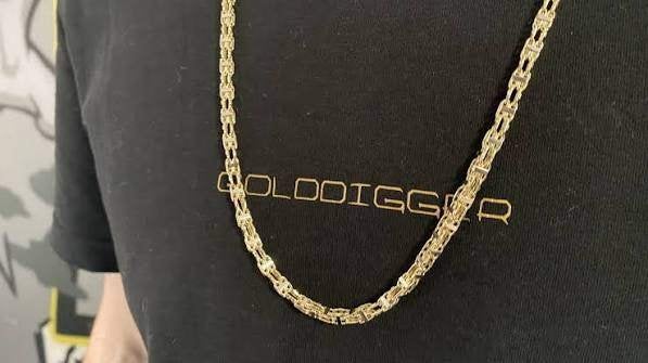 Foto 2 van Magnum ketting 14 karaat