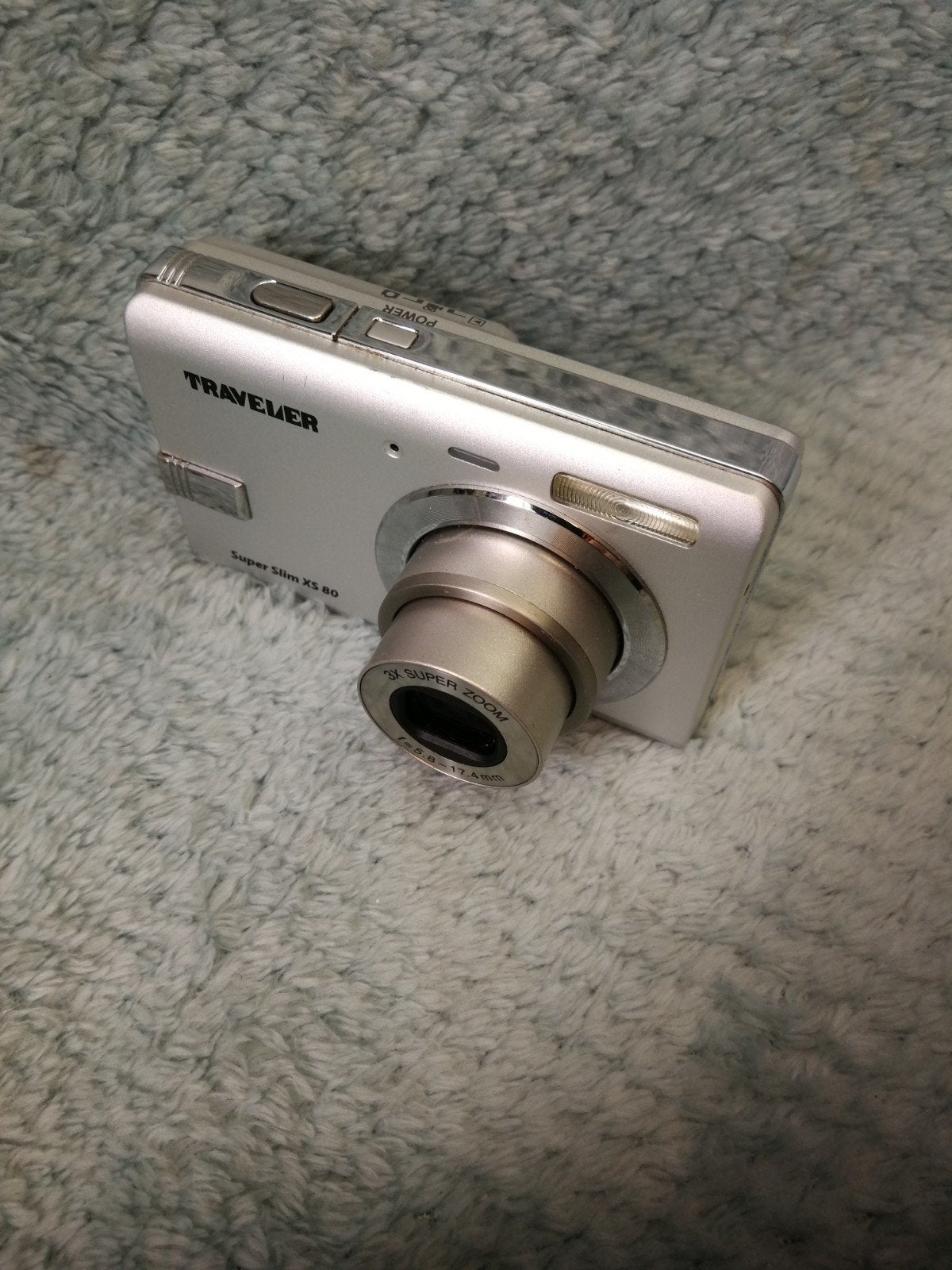 Traveler Super Slim XS 80 8Mp z.g.a.n., Audio, Tv en Foto, Fotocamera's Digitaal, Zo goed als nieuw, Compactcamera, Ophalen