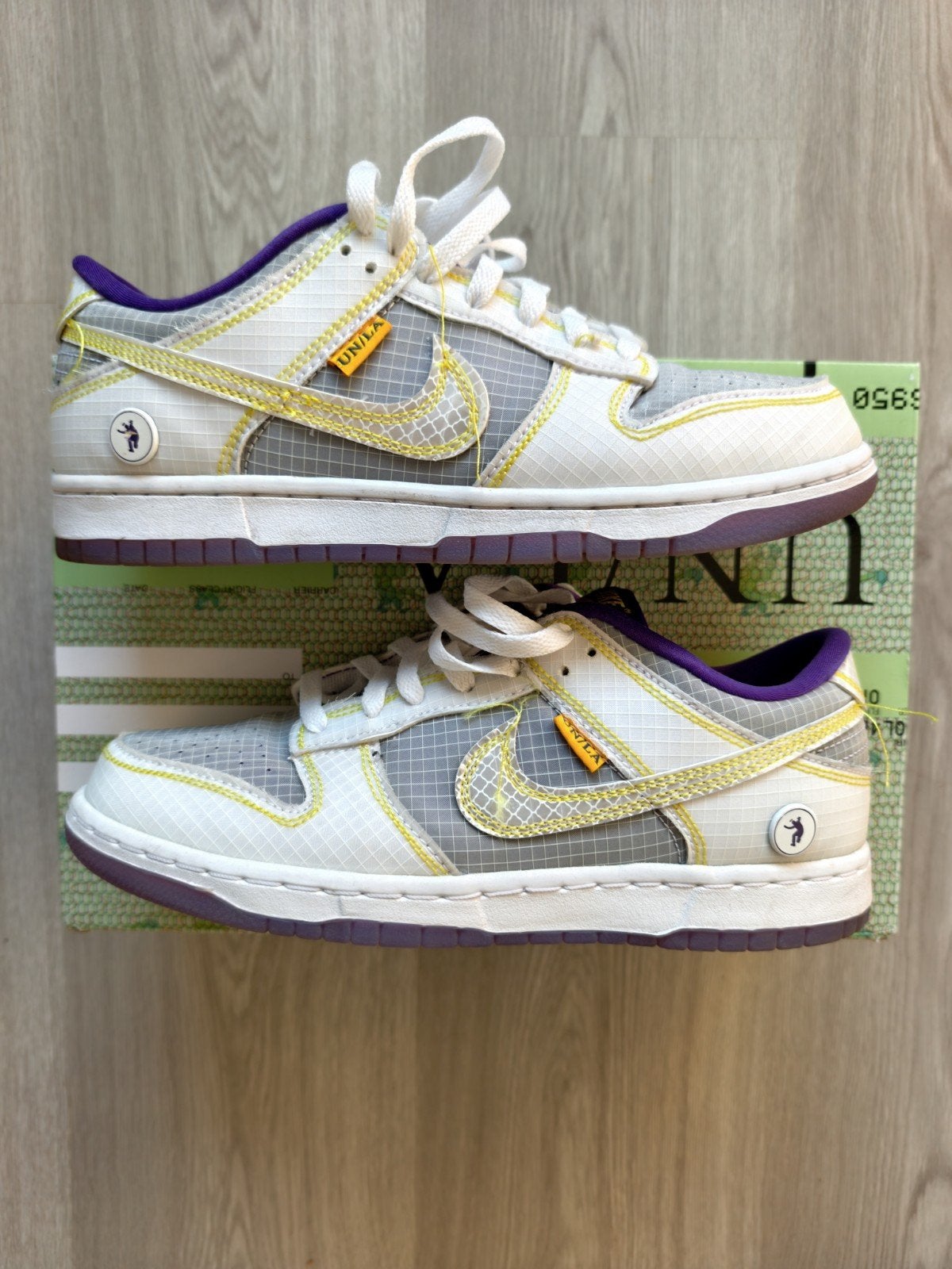 Nike Dunk Low UN/LA Court Purple Off-Noir, Ophalen of Verzenden, Nieuw, Overige kleuren