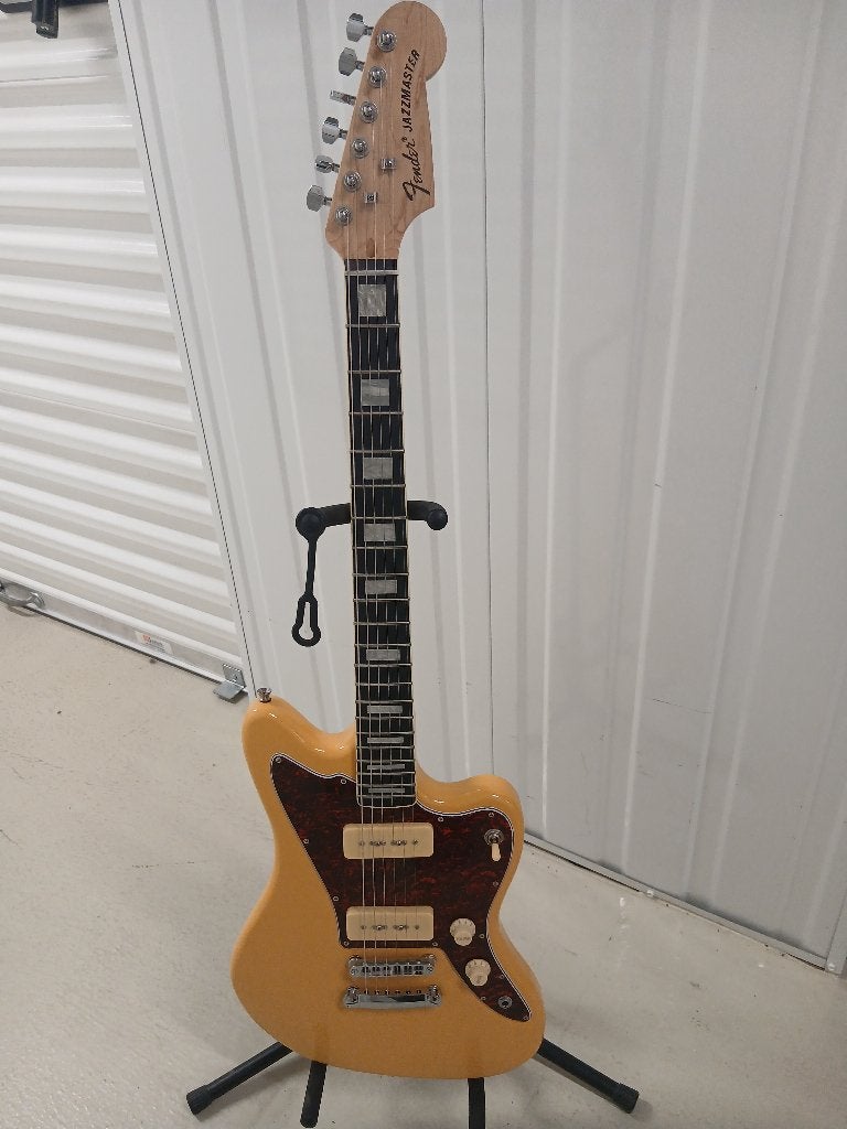 Harley Benton Jazzmaster P90 Kit build electric guitar, Ophalen, Gebruikt, Solid body, Overige merken