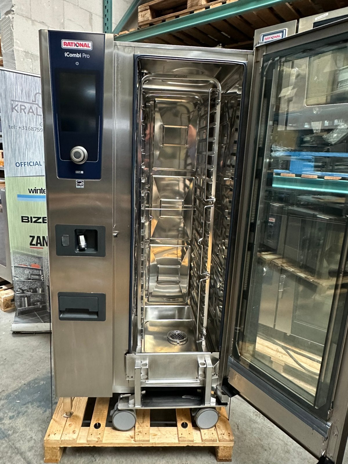 Rational Icombi Pro201G Gas Combi Steamer TOP, Ophalen of Verzenden, Ovens, Magnetrons en Steamers