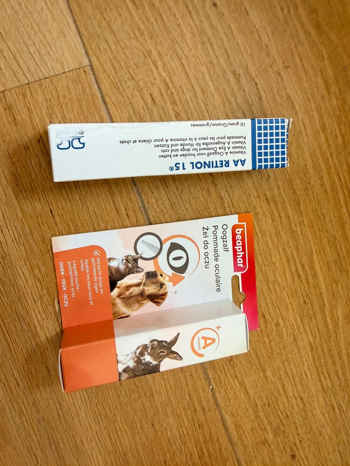 Vitamine A oogzalf, Ophalen of Verzenden