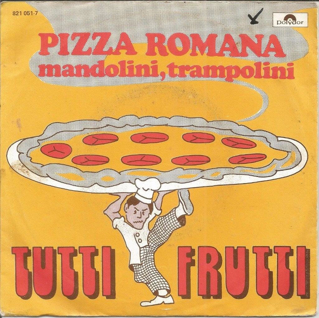 Tutti Frutti – Pizza Romana (1984), Gebruikt, Fotohoes, 7 inch, Ophalen of Verzenden