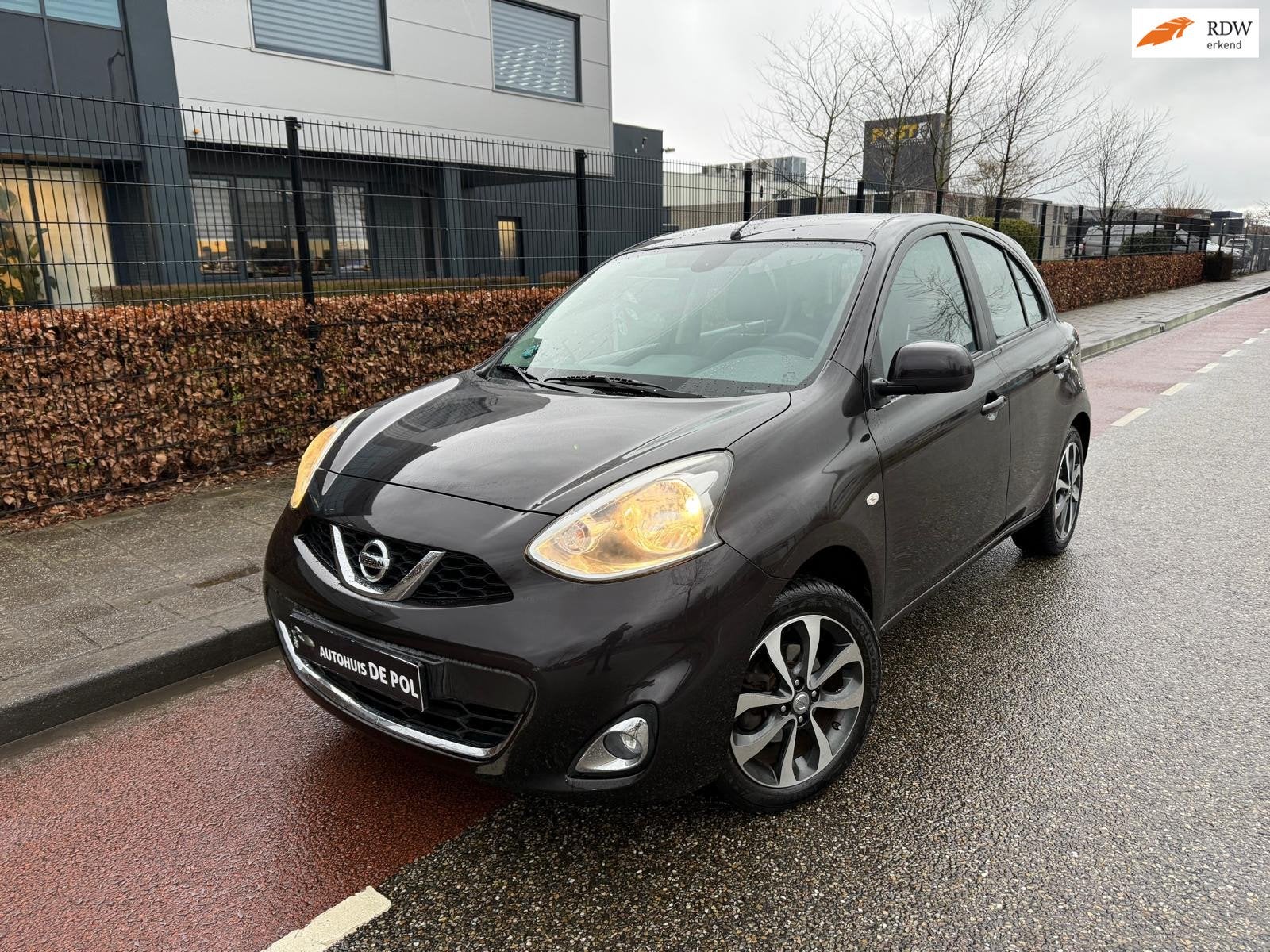 Nissan Micra 1.2 DIG-S Connect Edition N-TEC Cruise/Climate-, Auto's, Voorwielaandrijving, Stof, Gebruikt, Zwart