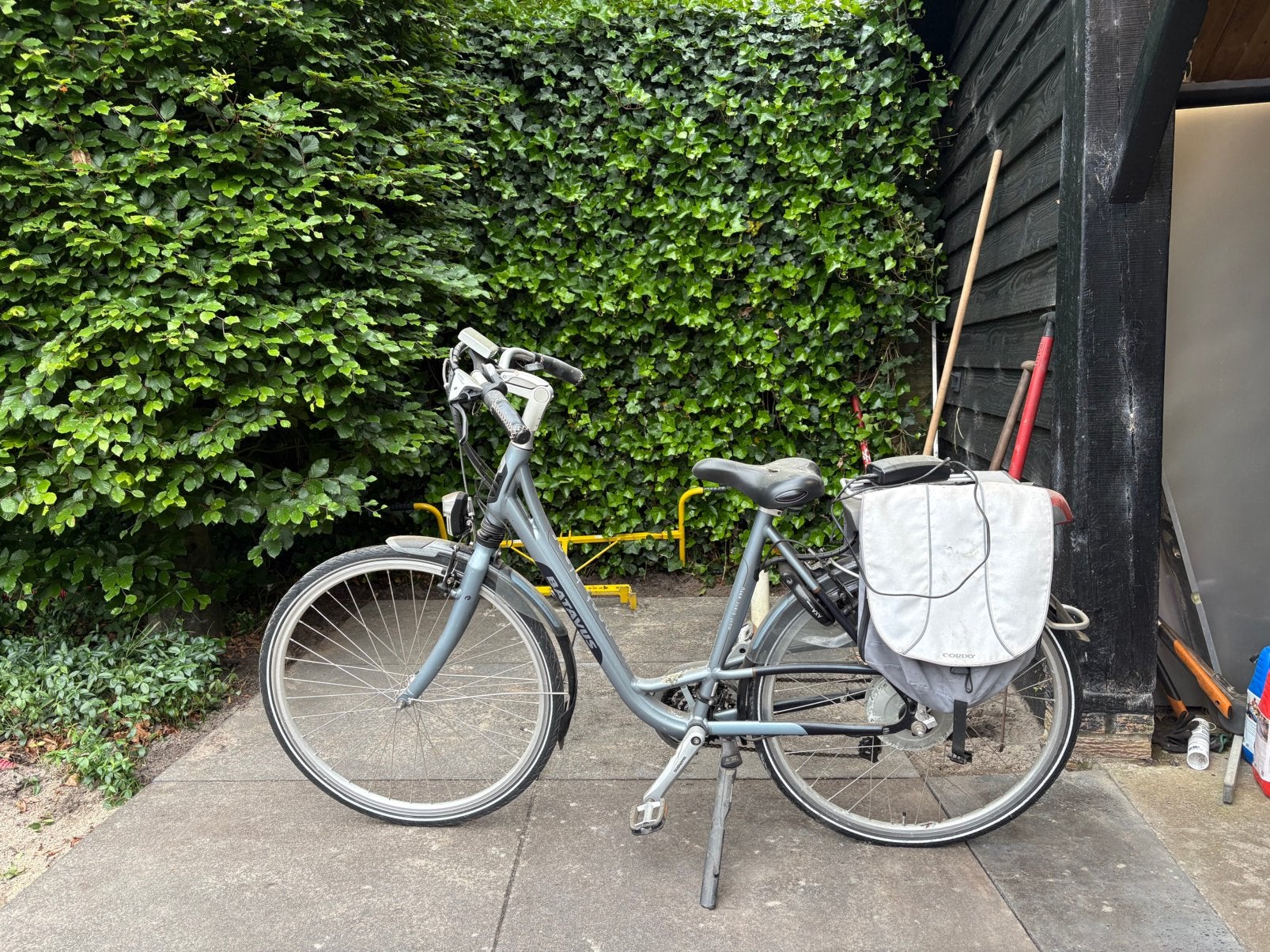 Batavus Mont Blanc Damesfiets electrisch, Ophalen, Velgrem, Versnellingen, Batavus