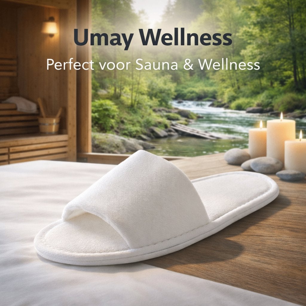 Hotel Slippers Wit – Wegwerp Wellness Slippers, Ophalen of Verzenden, Nieuw