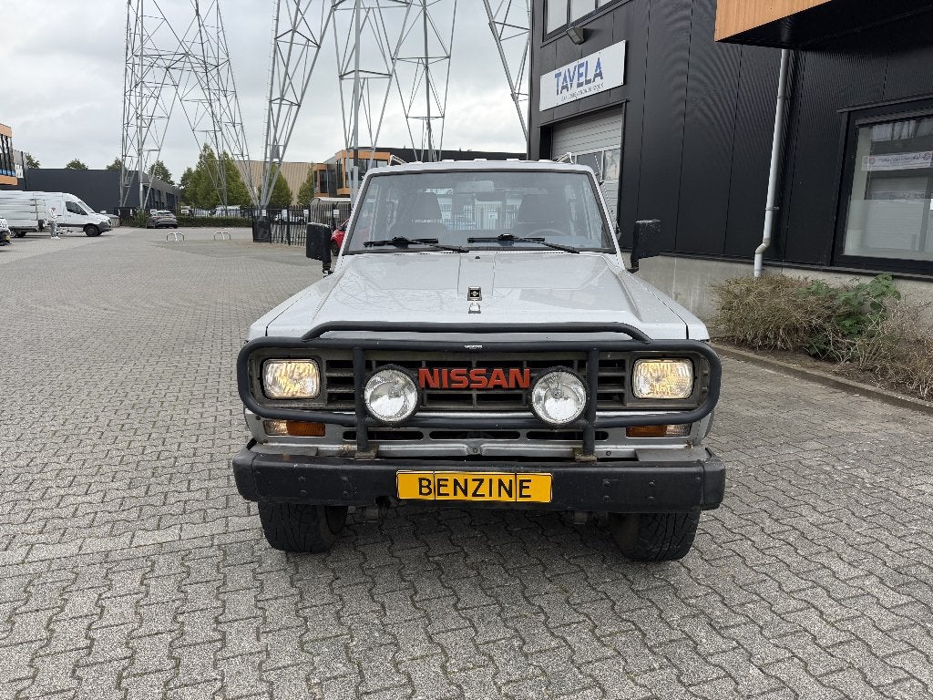 Nissan Patrol K160 2.8 Benzine 1984 4X4 APK 05-2028 5-Bak, Auto's, 121 pk, Stof, Handgeschakeld, Vierwielaandrijving
