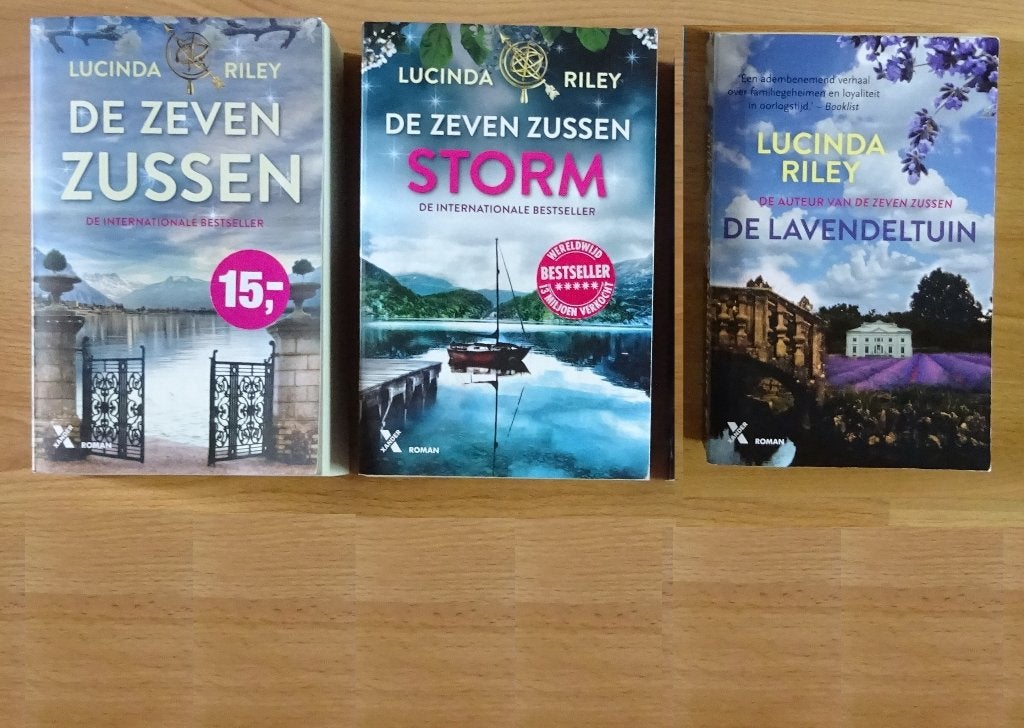 Diverse boeken van de zeven zussen. Mag ook per stuk., Boeken, Ophalen of Verzenden, Zo goed als nieuw, Lucinda Riley