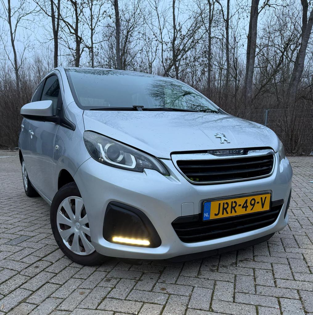 Peugeot 108 Grijs - Airco - 128KM - 2027 APK -, Voorwielaandrijving, Stof, Bedrijf, Handgeschakeld