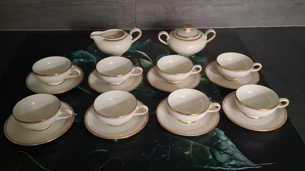 Eschenbach koffie/thee servies 8 kop en schotels., Ophalen, Gebruikt, Overige merken, Klassiek