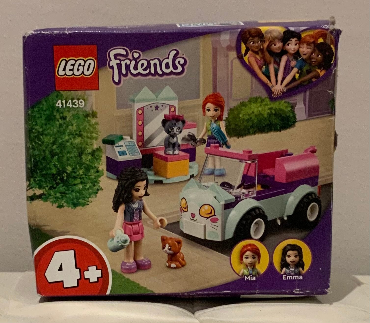 Lego Friends 41439 Katten Trimauto - Mia & Emma, Lego, Friends, Ophalen of Verzenden, Zo goed als nieuw