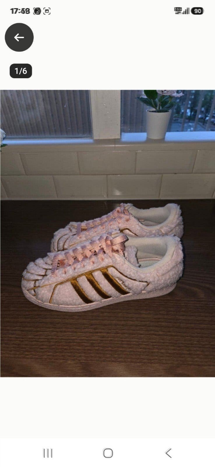 Adidas superstar sneakers, Adidas, Ophalen of Verzenden, Roze, Sneakers of Gympen