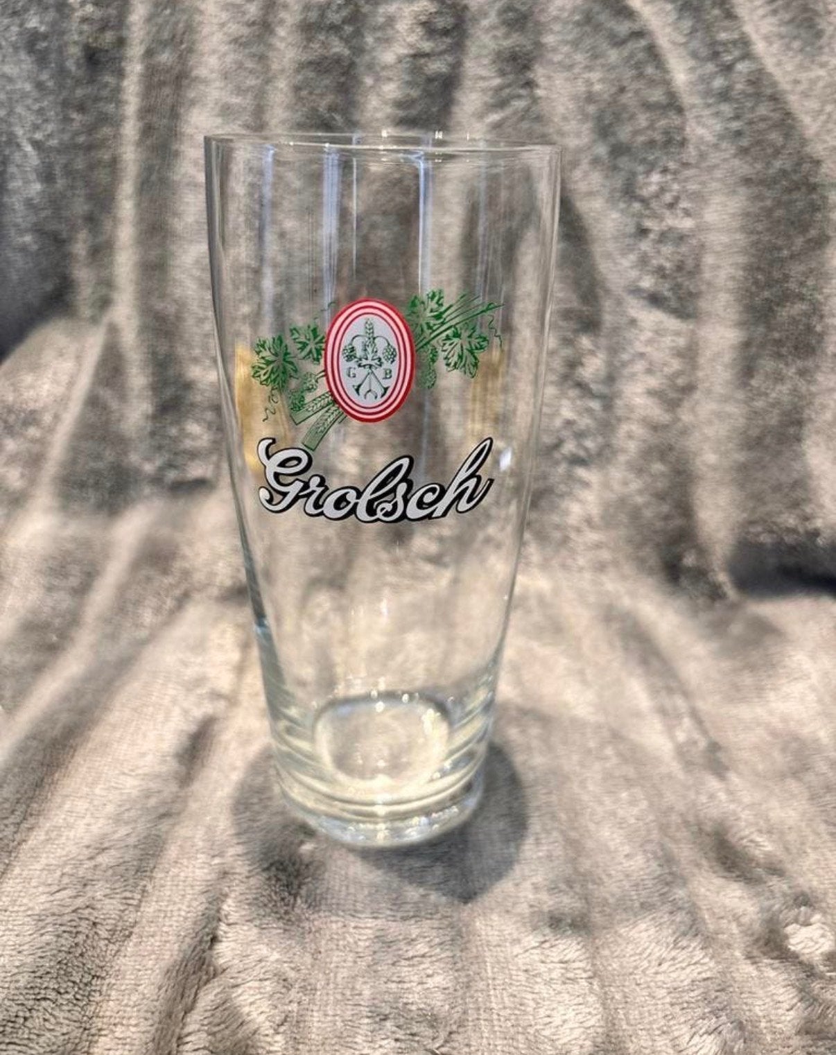 Grolsch Bierglas - Zo goed als nieuw, Ophalen of Verzenden, Zo goed als nieuw, Glas of Glazen, Grolsch